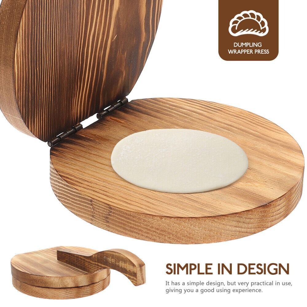 DIY Wooden Dumpling Wrapper Pr - огляд і ціна Dumpling Press Set