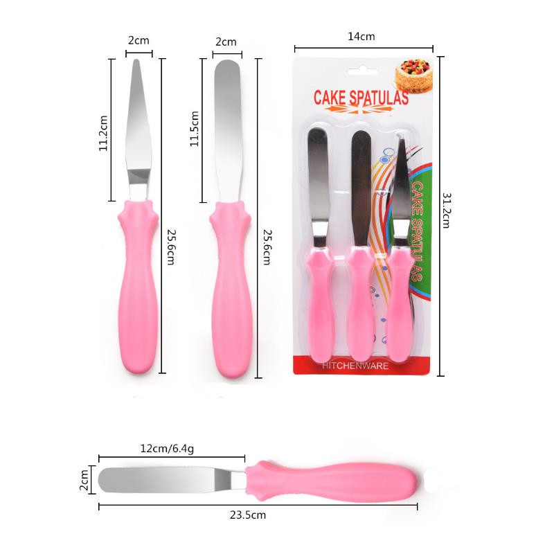 3Pcs/Set Cake Spatula Butter I - огляд і ціна Okonomiyaki Spatula