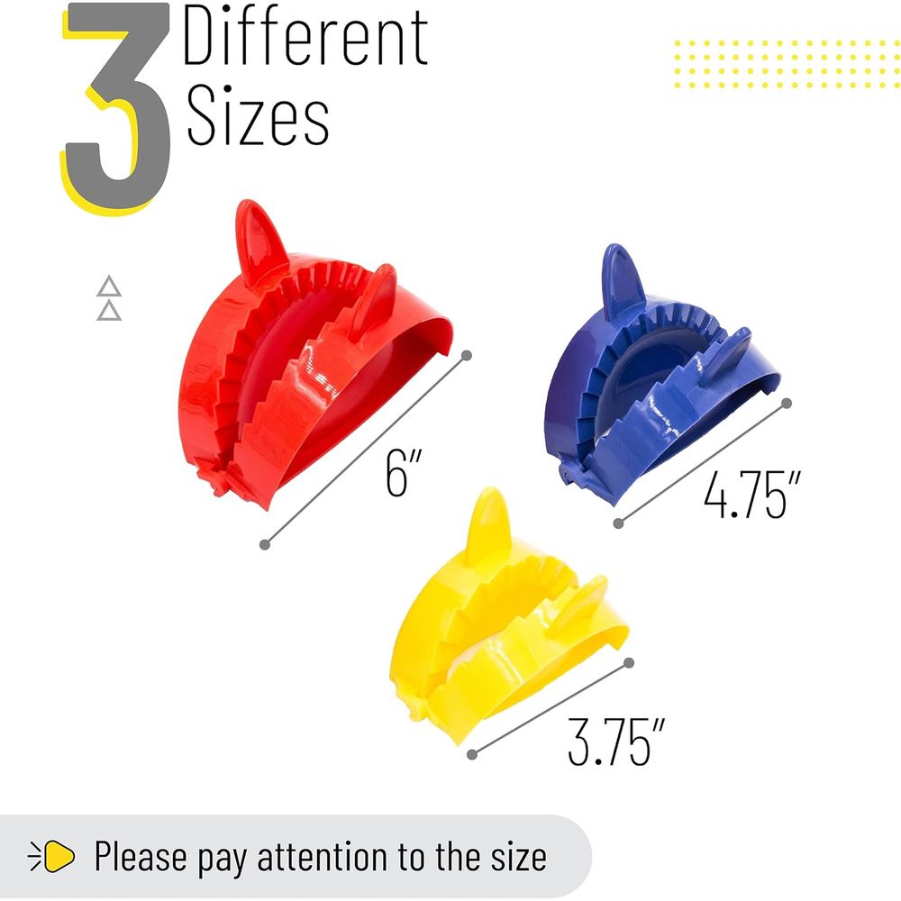 3-Piece Dough Press Set: Dumpl - огляд і ціна Dumpling Press Set