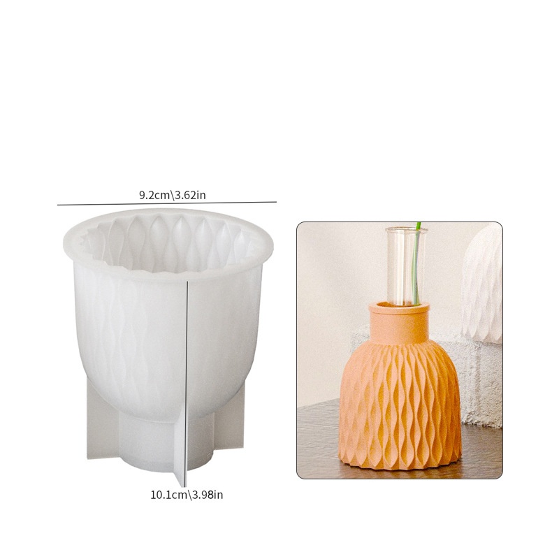 Nordic Modern Concrete Flower  - огляд і ціна Potsticker Mold